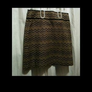 Loft tweed design skirt